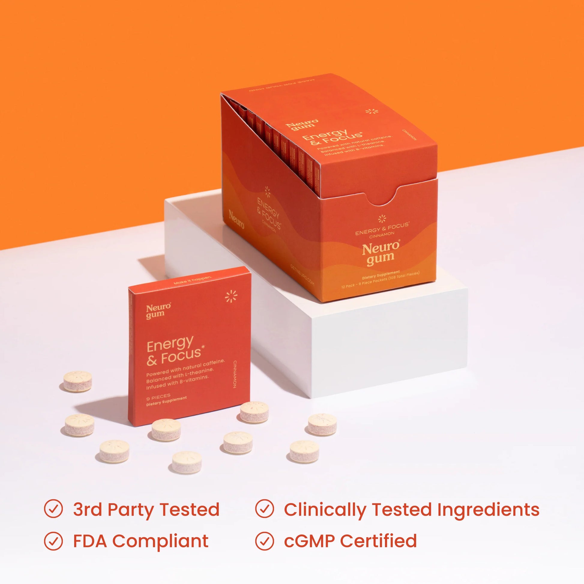 Energy & Focus™ Gum