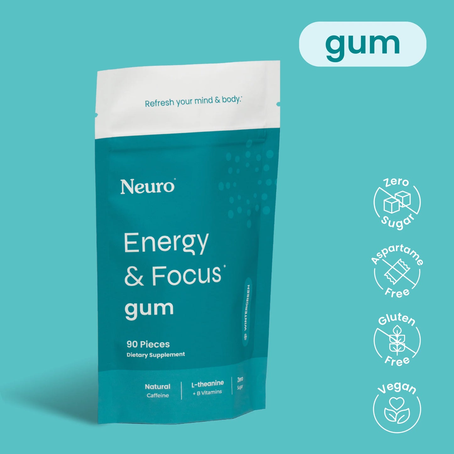 Energy & Focus™ Gum
