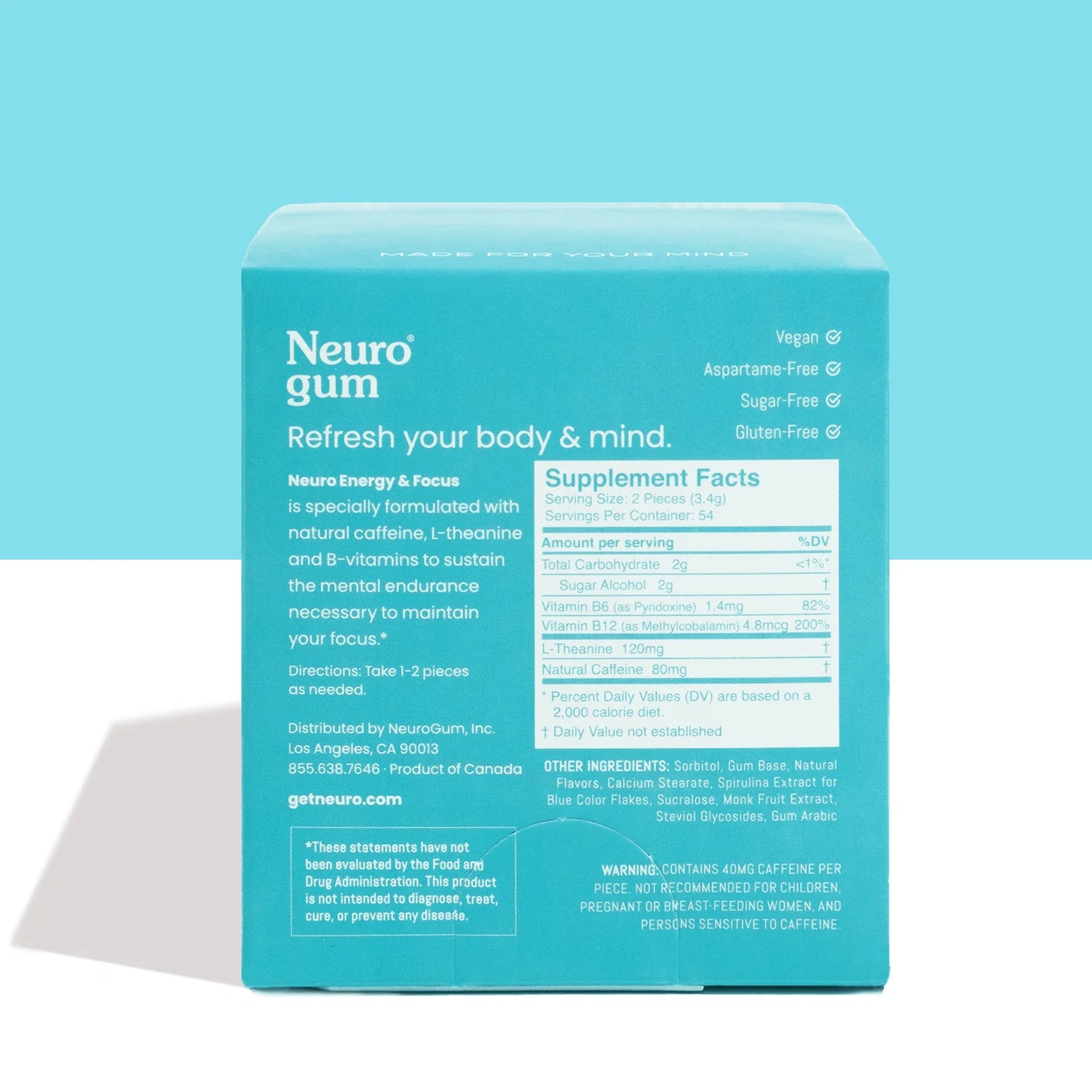 Energy & Focus™ Gum