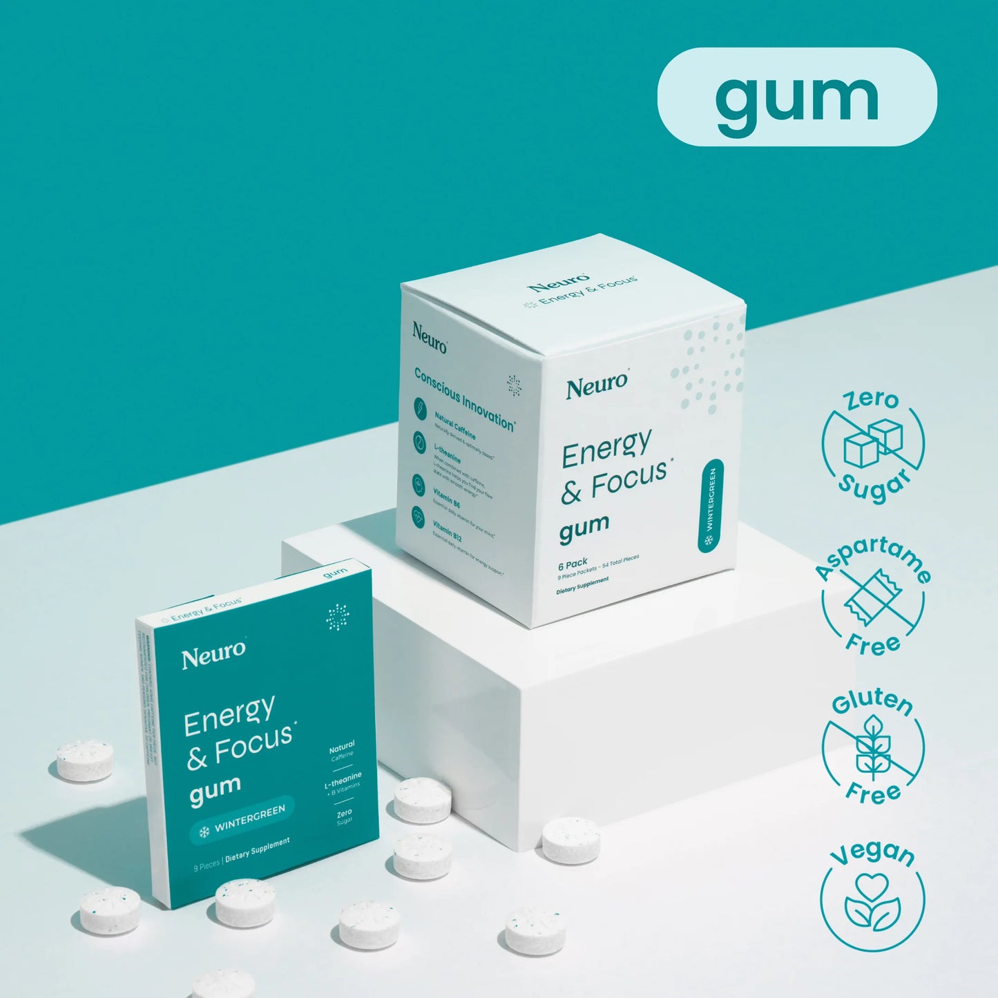 Energy & Focus™ Gum