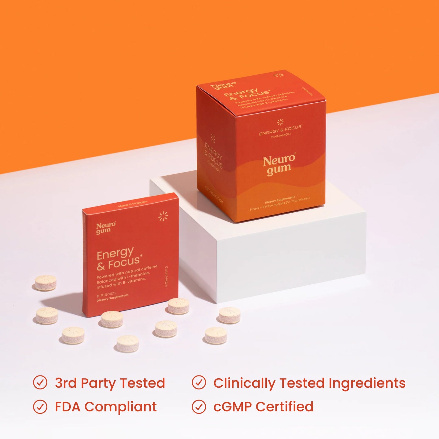 Energy & Focus™ Gum