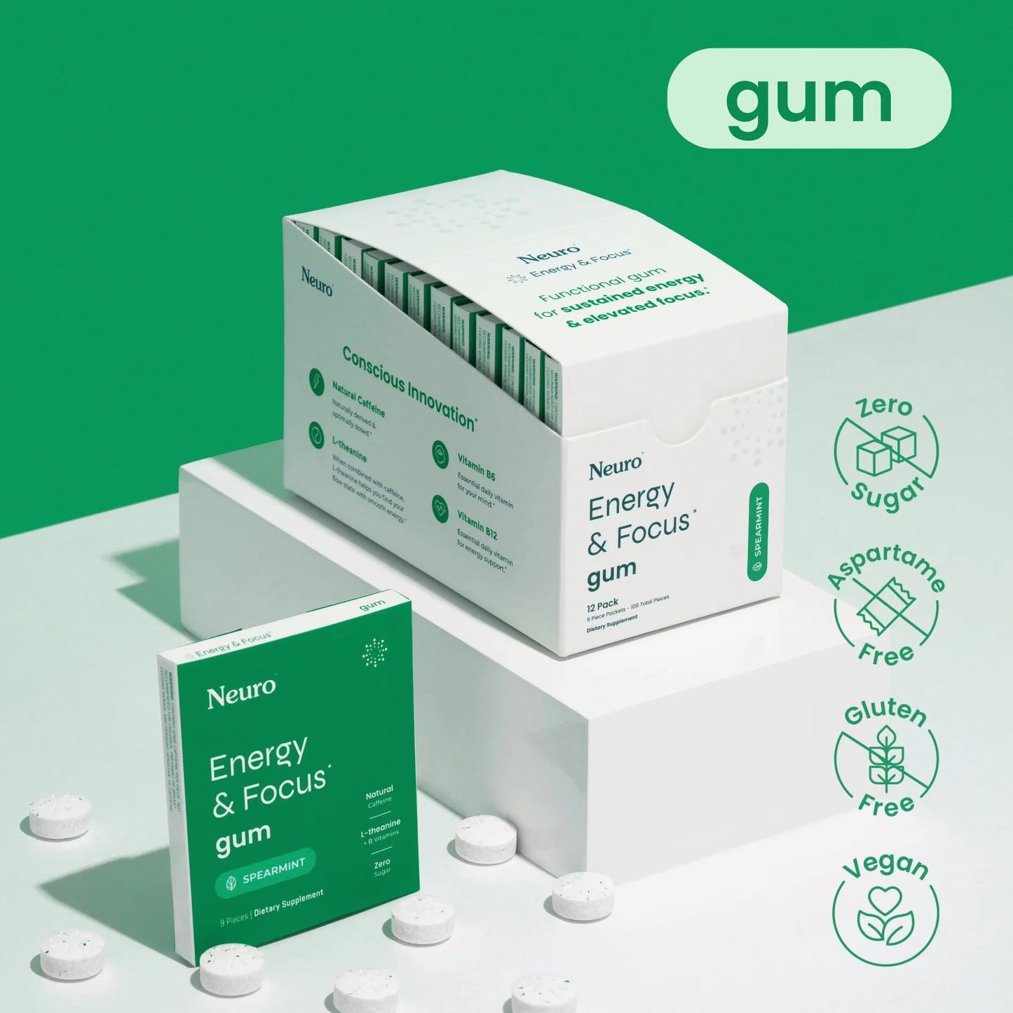 Energy & Focus™ Gum