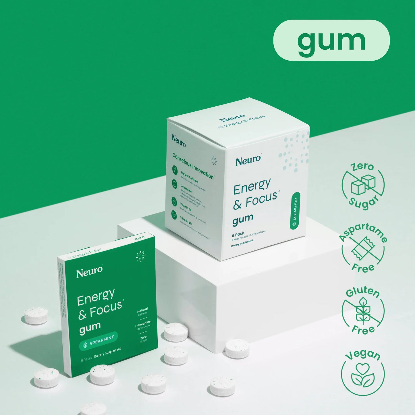 Energy & Focus™ Gum