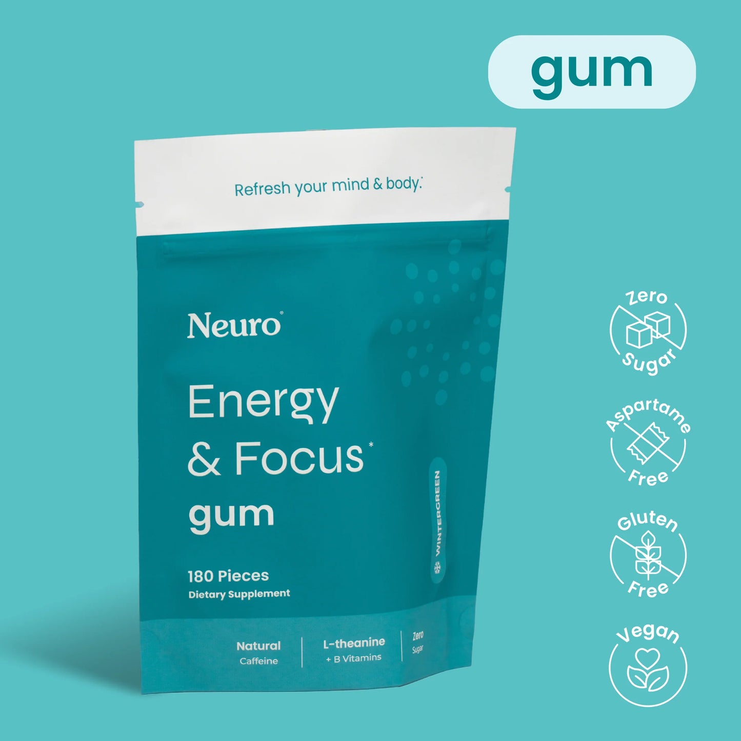 Energy & Focus™ Gum